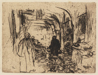 KG 09851
<br/>
Een bazaar te Istanboel
<br/>
<em>Bauer, Marius (1867-1932)</em>